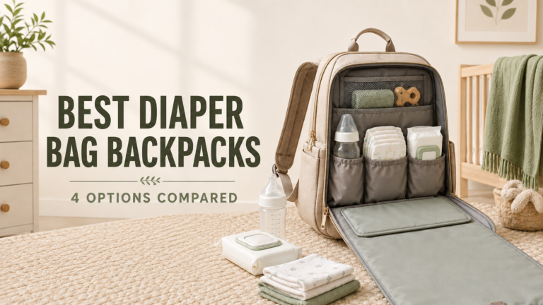 Best Diaper Bag Backpacks with Changing Stations: 4 Options Compared